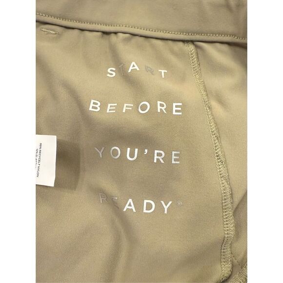 Four Laps Equip Short Size Medium Men's Athletic Fit Khaki Recycled - Picture 7 of 11